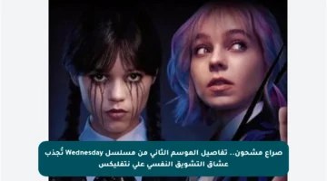 صراع مشحون.. تفاصيل الموسم الثاني من مسلسل Wednesday تُجذب عشاق التشويق النفسي على نتفليكس
